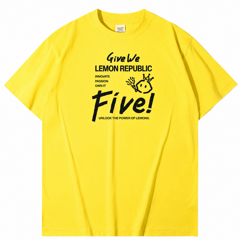 Lemon 5th Anniversary Tee