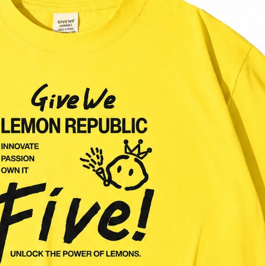Lemon 5th Anniversary Tee